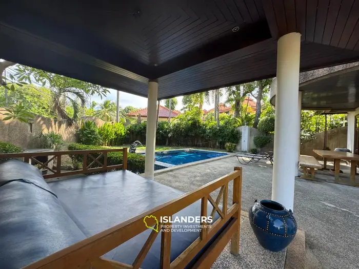 Spacious 4 bdrm pool villa in the north of Koh Samui