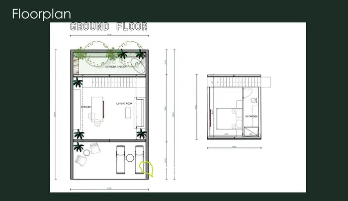 Estilo de lujo único de la villa natural.