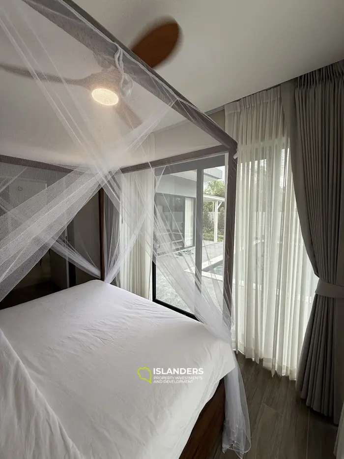 Pool villa 3 bdrm with modern design and quality furniture (Cheongmon)