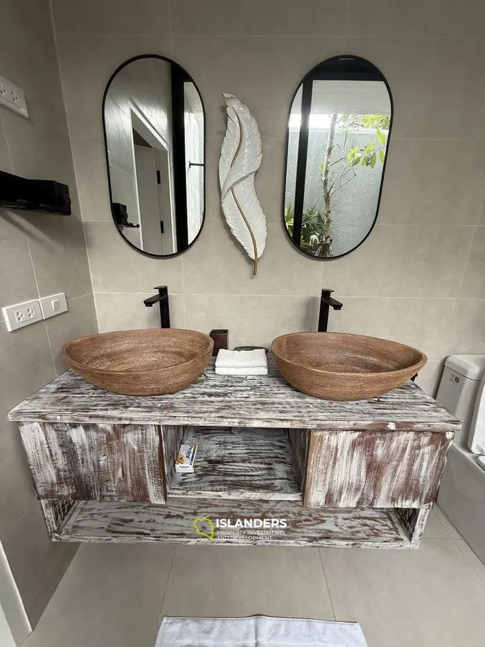 Pool villa 3 bdrm with modern design and quality furniture (Cheongmon)