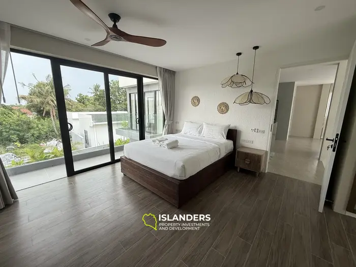 Pool villa 3 bdrm with modern design and quality furniture (Cheongmon)