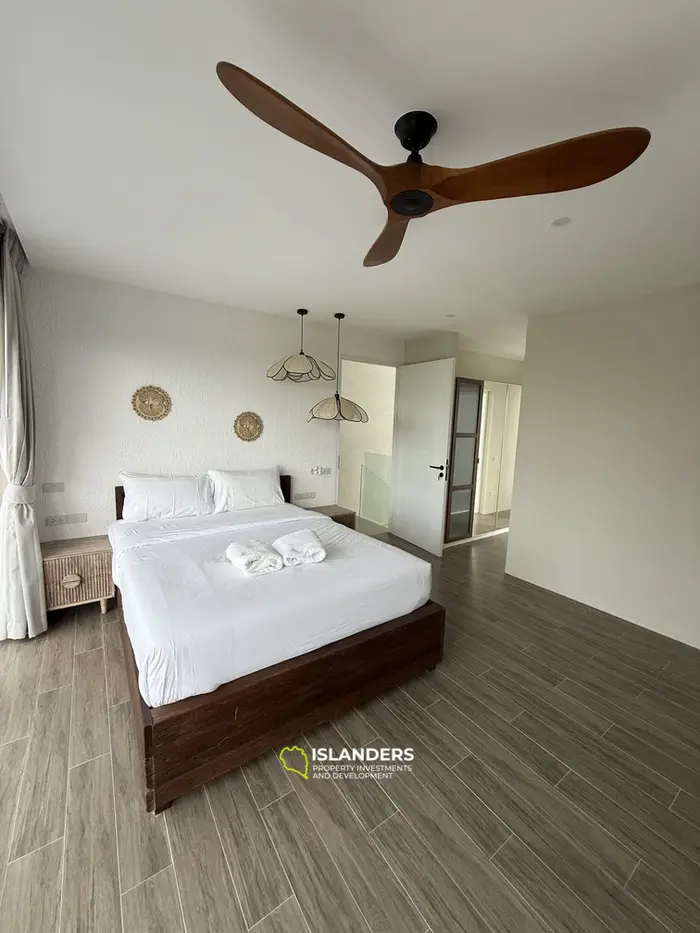 Pool villa 3 bdrm with modern design and quality furniture (Cheongmon)