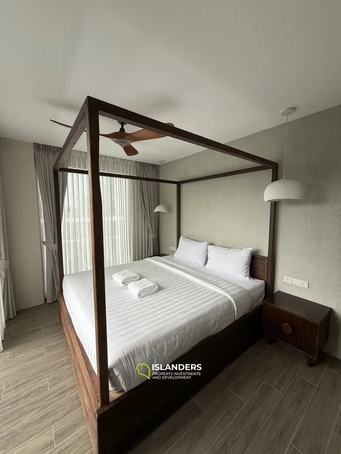 Pool villa 3 bdrm with modern design and quality furniture (Cheongmon)