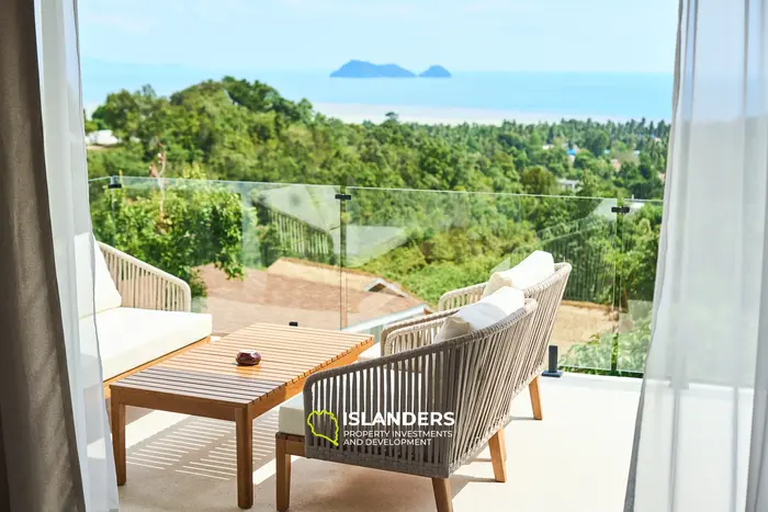 Sunset 3 Bedroom Sea View Villa with Infinity Pool in Chalok Ban Kao