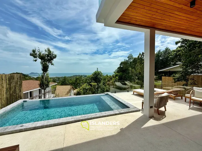Sunset 3 Bedroom Sea View Villa with Infinity Pool in Chalok Ban Kao