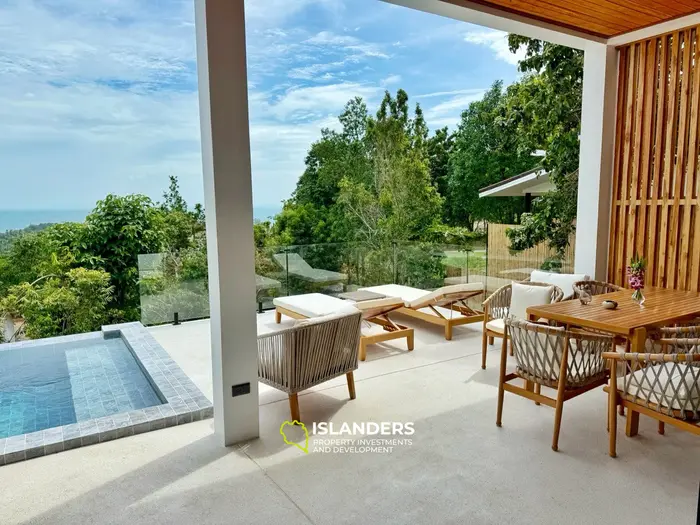 Sunset 3 Bedroom Sea View Villa with Infinity Pool in Chalok Ban Kao
