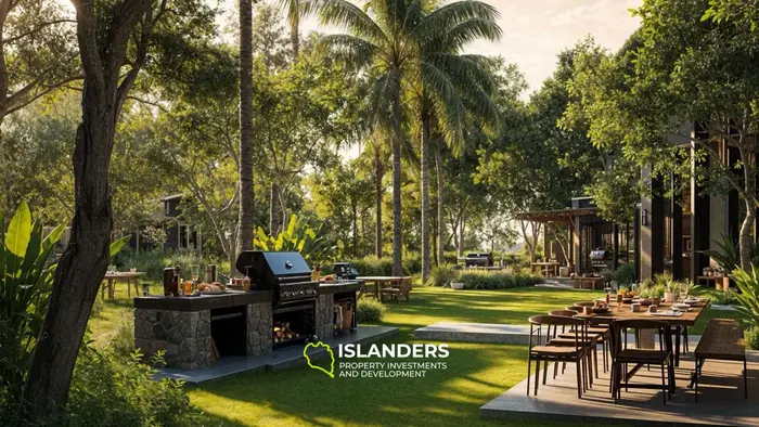 Two-storey villa 2 bdrm in a complex with 2 common swimming pools and modern infrastructure (Chaweng)