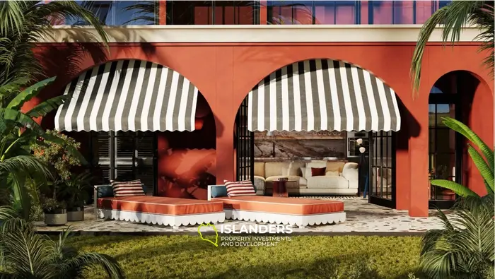 Two-storey villa 2 bdrm in a complex with 2 common swimming pools and modern infrastructure (Chaweng)