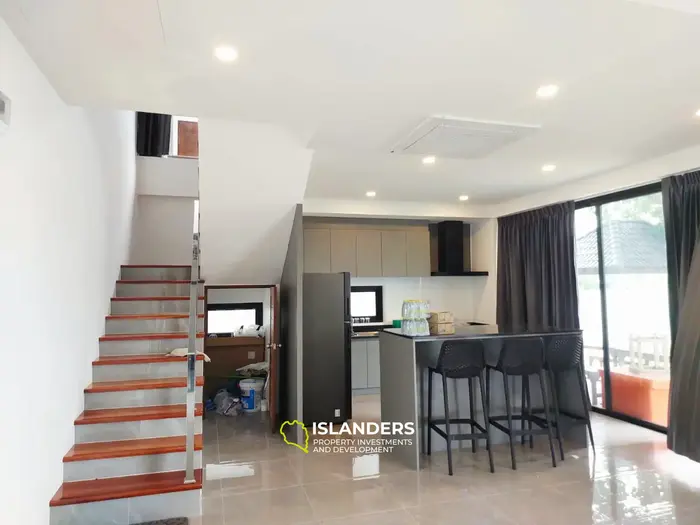 Villa spacieuse de 3 chambres avec piscine dans un quartier calme (Bangrak)