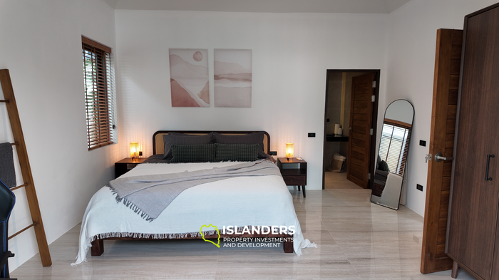 New Elegant 2‑Bedroom Pool Villa in Coconut Lane