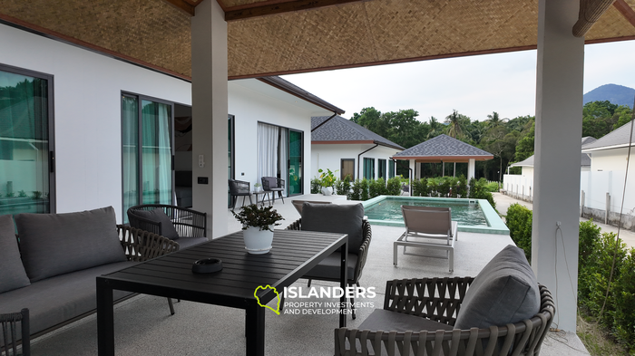 New Elegant 2‑Bedroom Pool Villa in Coconut Lane