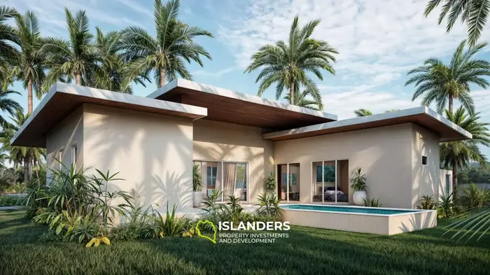 3 bdrm villa with pool and garden (Maenam)