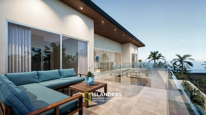 Two-storey pool villa 4 bdrm with terrace and parking space for a car (Cheongmon)