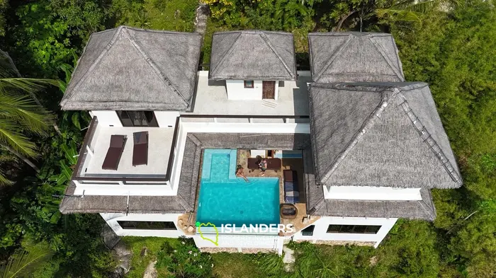 🌴✨ White Azure Villas – Luxury Oceanfront Living on Koh Phangan ✨🌴