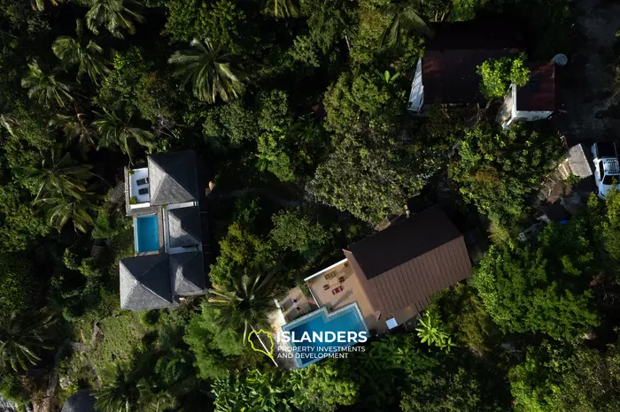 🌴✨ White Azure Villas – Luxury Oceanfront Living on Koh Phangan ✨🌴
