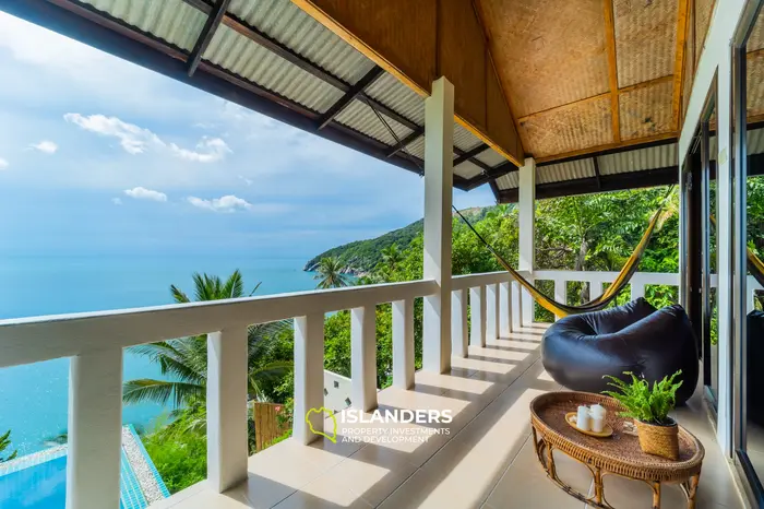 🌴✨ White Azure Villas – Luxury Oceanfront Living on Koh Phangan ✨🌴