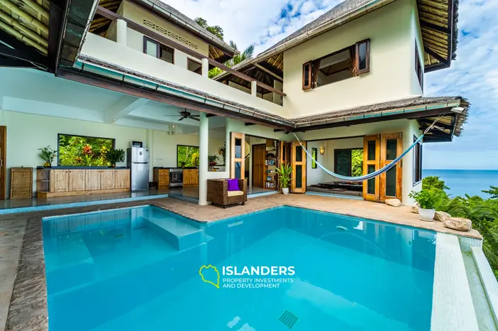 🌴✨ White Azure Villas – Luxury Oceanfront Living on Koh Phangan ✨🌴