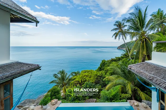 🌴✨ White Azure Villas – Luxury Oceanfront Living on Koh Phangan ✨🌴