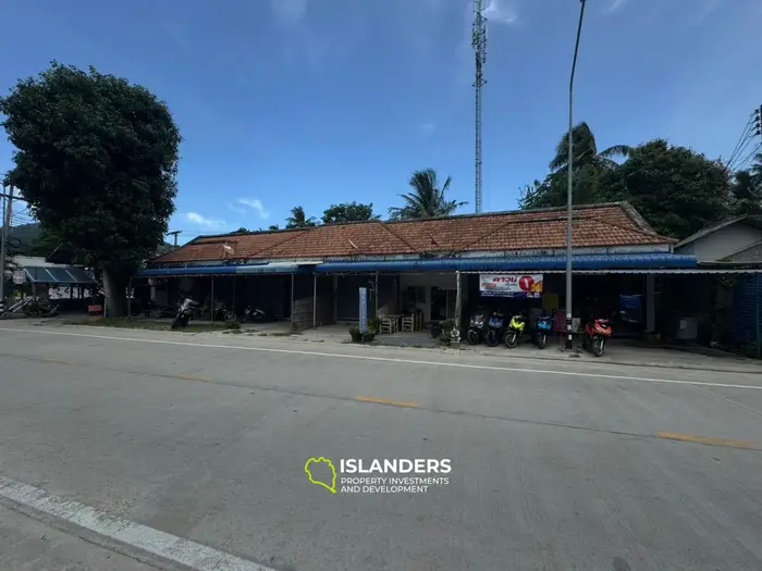🏢 Commercial Building & Land for Sale in Baan Tai, Koh Phangan 🏝️