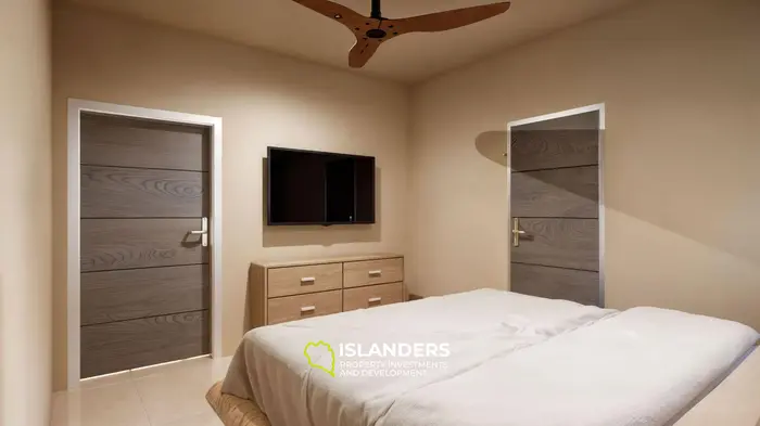 Villa de 4 habitaciones con piscina en una zona bien desarrollada (Maenam)