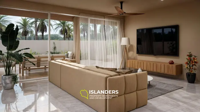 Villa de 4 habitaciones con piscina en una zona bien desarrollada (Maenam)