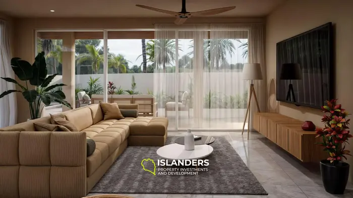 Villa de 4 habitaciones con piscina en una zona bien desarrollada (Maenam)
