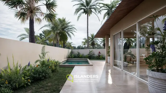 Villa de 4 habitaciones con piscina en una zona bien desarrollada (Maenam)