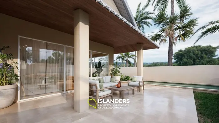 Villa de 4 habitaciones con piscina en una zona bien desarrollada (Maenam)