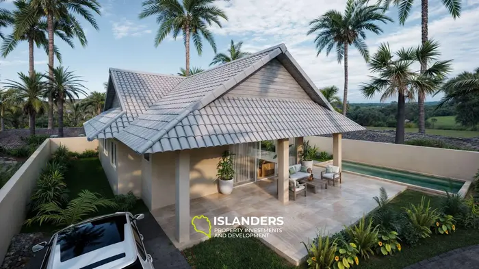 Villa de 4 habitaciones con piscina en una zona bien desarrollada (Maenam)