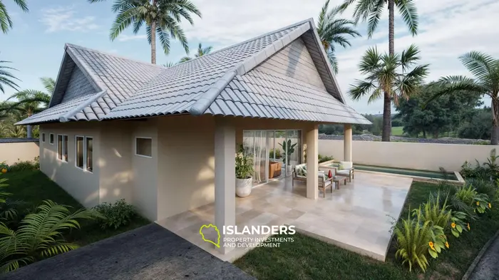 Villa de 4 habitaciones con piscina en una zona bien desarrollada (Maenam)