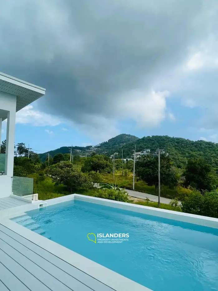 3 bdrm pool villa with scenic mountain view (Bophut)