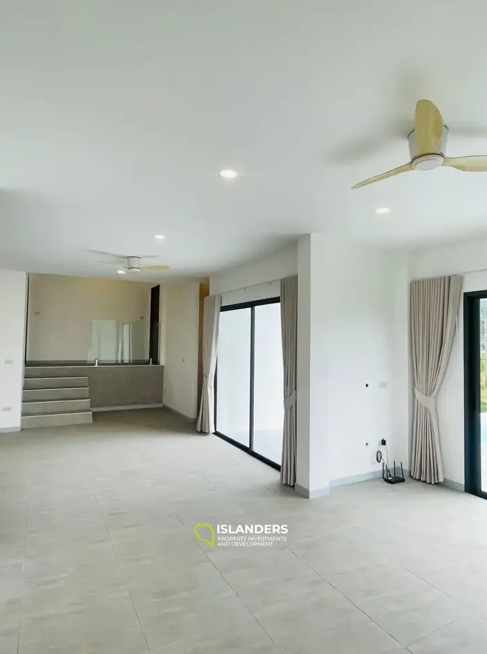 3 bdrm pool villa with scenic mountain view (Bophut)