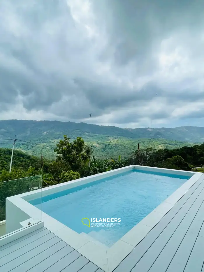 3 bdrm pool villa with scenic mountain view (Bophut)