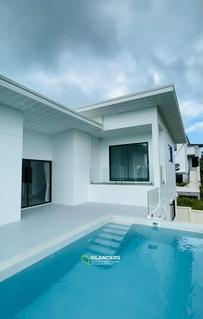 3 bdrm pool villa with scenic mountain view (Bophut)
