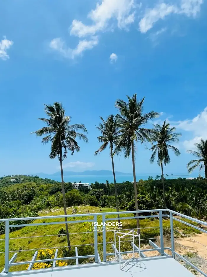 4 спальни вилла с бассейном и видом на море в отличном месте (Бопхут)