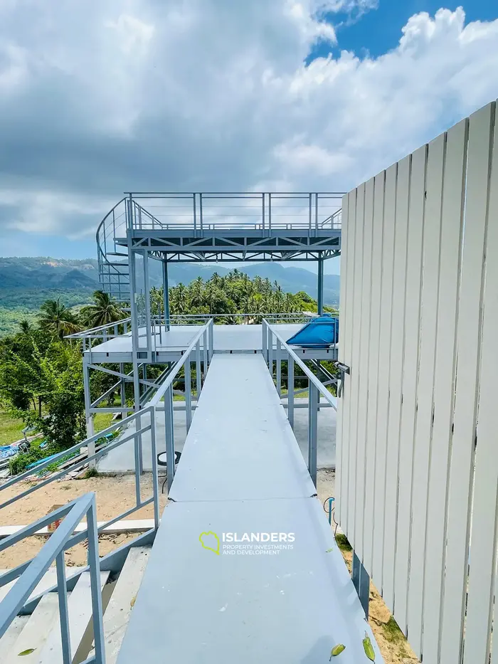 4 спальни вилла с бассейном и видом на море в отличном месте (Бопхут)