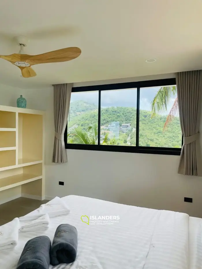 4 спальни вилла с бассейном и видом на море в отличном месте (Бопхут)