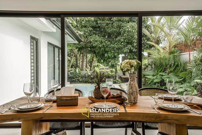 Villa élégante 2 chambres avec vue sur la jungle