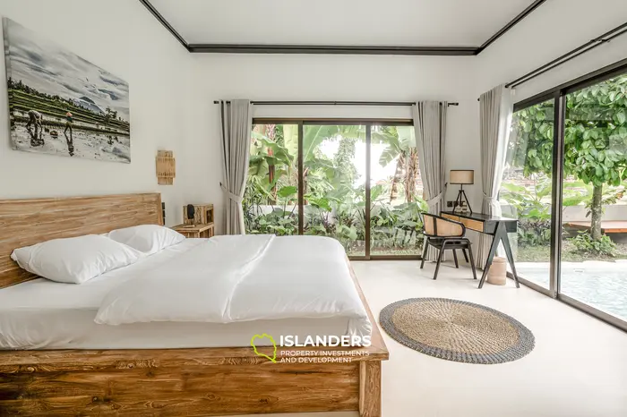 Villa élégante 2 chambres avec vue sur la jungle