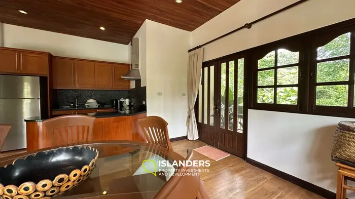 Spacious 4 bdrm pool villa with green garden view (Bophut)