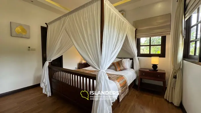 Spacious 4 bdrm pool villa with green garden view (Bophut)