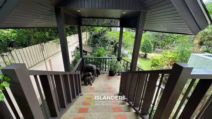 Spacious 4 bdrm pool villa with green garden view (Bophut)