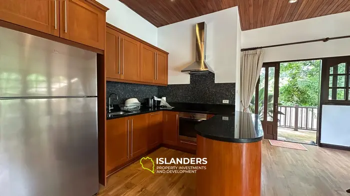 Spacious 4 bdrm pool villa with green garden view (Bophut)