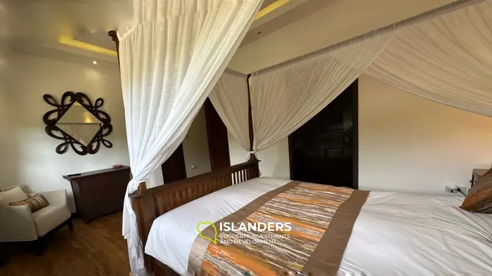 Spacious 4 bdrm pool villa with green garden view (Bophut)