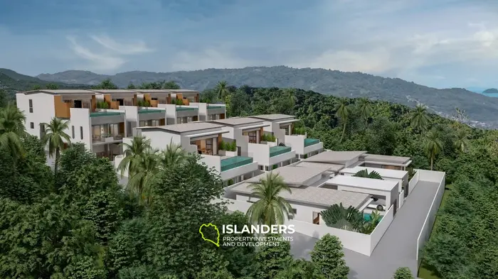 Panoramavilla mit 3 Schlafzimmern und Pool in prestigeträchtiger Lage (Bophut)