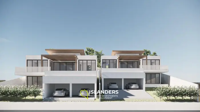 4 bdrm pool villa with partial sea view (Plot 2) (Maenam)