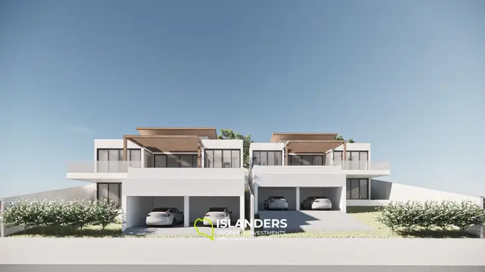 4 bdrm pool villa with partial sea view (Plot 2) (Maenam)