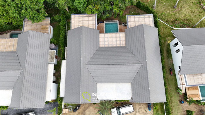 Villa de luxe prête de 3 chambres à Coconut Lane.