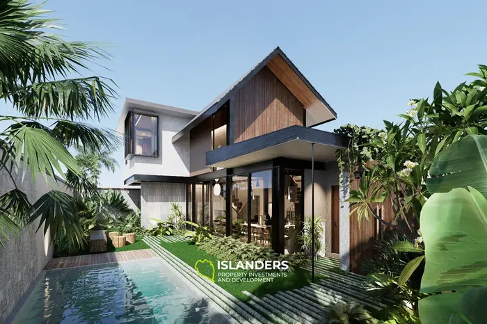 Stunning 2-Bedroom Villa for Sale in Bali, Tabanan with Jungle View
