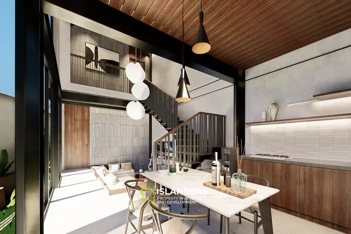 Impresionante villa de 2 habitaciones en venta en Bali, Tabanan con vista a la selva